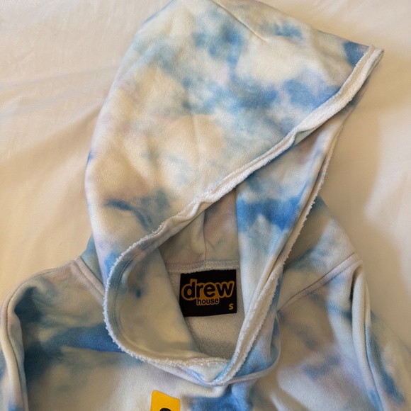 drew house secret deconstructed hoodie in cloud - Picture 4 of 8